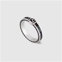 Anello Gucci Interlocking in Argento YBC701620001012 - YBC701620001012